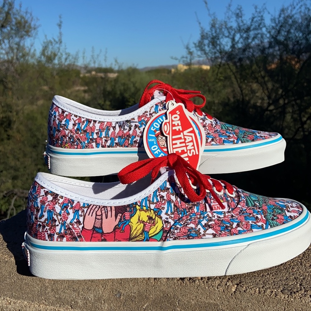 New “WHERE’S WALDO” Vans Authentic